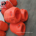 Deers marine plastic dredging floats for hdpe pipe